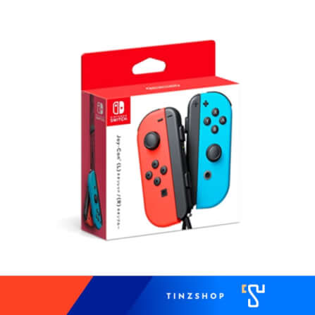  จอยเกมไร้สาย Nintendo Switch Joy Controller สีนีออน แดง/ฟ้า_1
